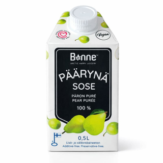 Ovocné pyré hruška 0,5 l Bonne